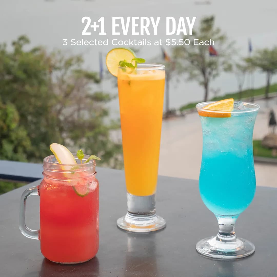 2+1 Cocktails Every Day!