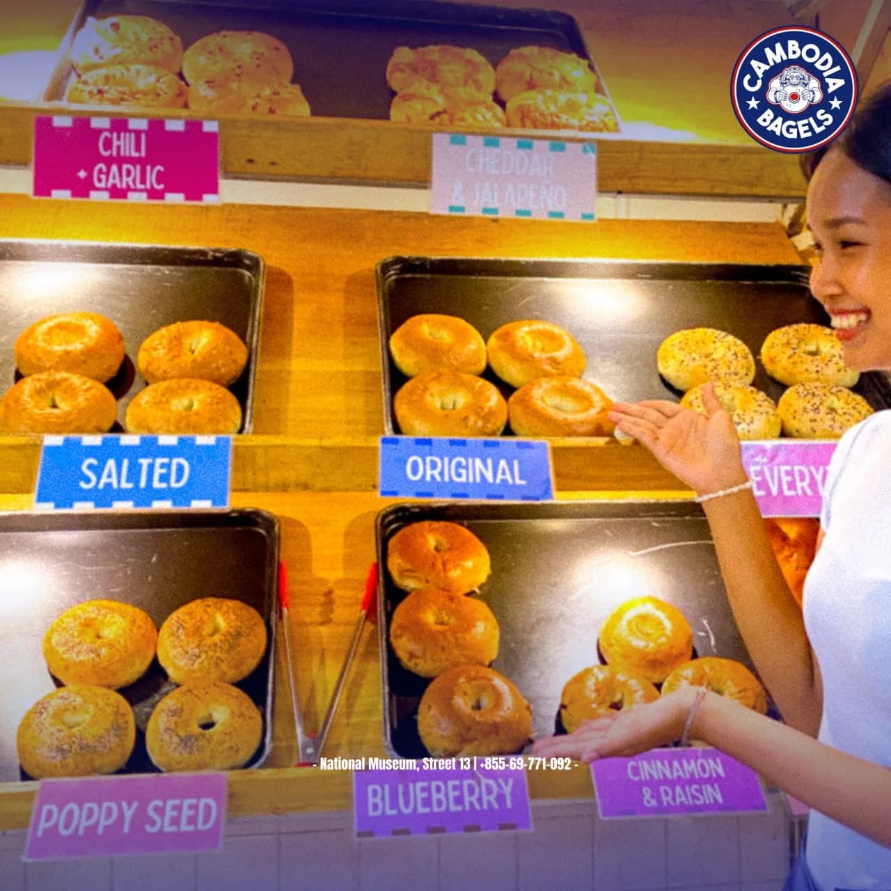 Cambodia Bagels - Street 13
